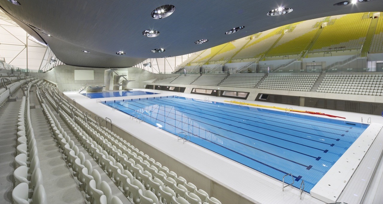 Interni London acquatic center